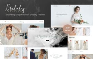 Brilaly – Wedding Shop Fashion Shopify Theme