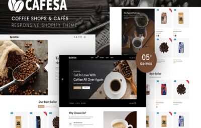 Cafesa – Coffee Shops & Cafés Shopify Theme