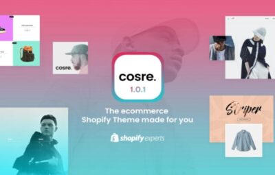 Cosre – Clean, Minimal Responsive Shopify Theme