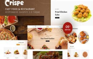 Crispe – Fast Food & Restaurant Shopify Theme