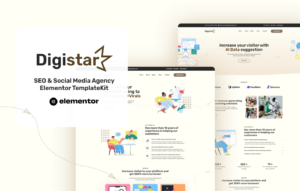 Digistar – SEO & Social Media Agency Elementor Templat Kit