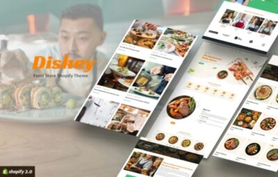 Dishey – Restaurant, Food Store Shopify Theme