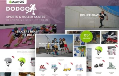 Dodgo – Sports & Roller Skates Shopify Theme