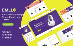 Emllo – Electronics & Gadgets Responsive Shopify