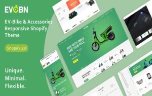 Evobn – EV-Bike & Accessories Responsive Theme