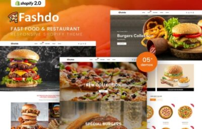 Fashdo – Fast Food & Restaurant Shopify Theme