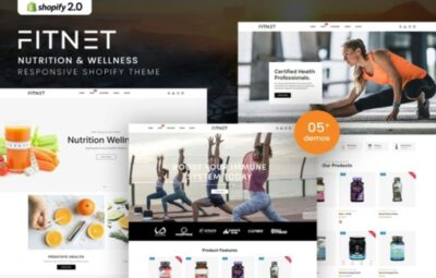 Fitnet – Nutrition & Wellness Shopify Theme