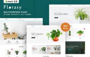 Florasy – MultiPurpose Plant Store Shopify Theme