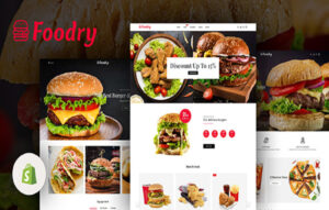 Foodry – Fast Food & Restaurant Shopify Theme