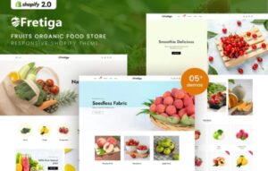 Fretiga – Fruits Organic Food Shopify Theme