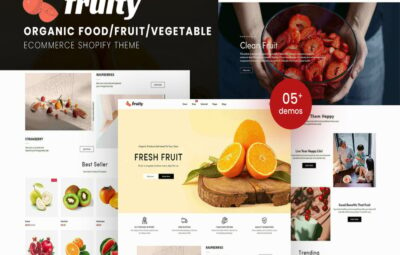 FruityFlavor – Organic Food e-Commerce Shopify