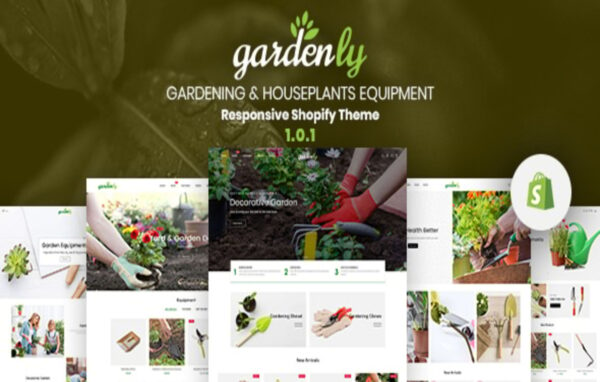 Gardenly Gardening & Houseplants Shopify Theme