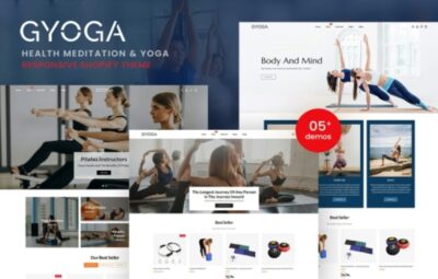 Gyoga – Health Meditation & Yoga Shopify Theme