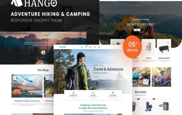 Hango – Adventure Store Hiking & Camping Shopify