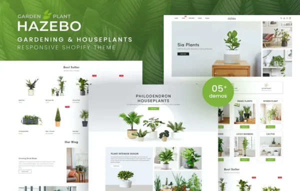 Hazebo – Gardening & Houseplants Shopify Theme