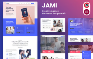 Jami – Creative Agency Elementor Template Kit