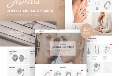 Jewellia – Jewelry & Accessories Shopify Theme