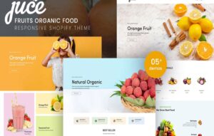 Juce – Fruits Organic Food Shopify Theme