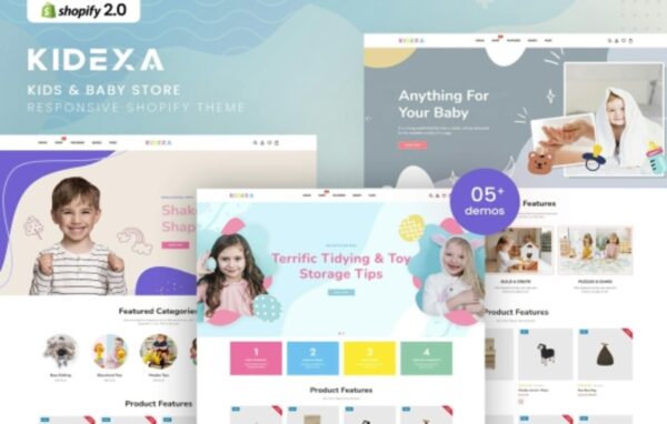 Kidexa – Kids & Baby Store Shopify Theme