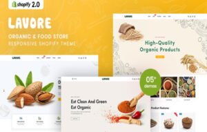 Lavore – Organic & Food Store Shopify Theme