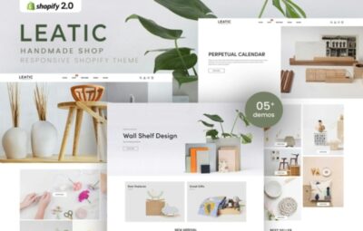 Leatic – Handmade Shop Responsive Shopify Theme