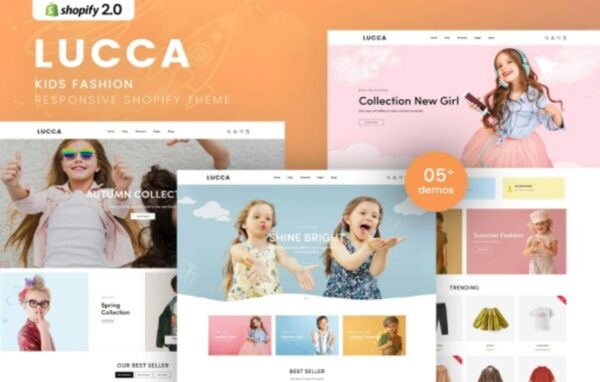 Lucca – Kids Fashion Responsive Shopify Theme