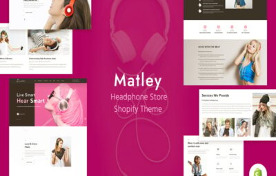 Matley Headphone & Electronics Store Shopify