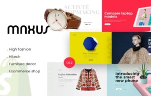 Maxus – Multi Store Responsive Shopify Theme