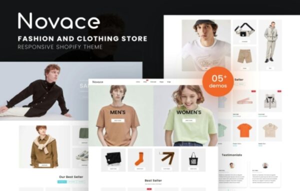 Novace – Fashion Store Responsive Shopify Theme