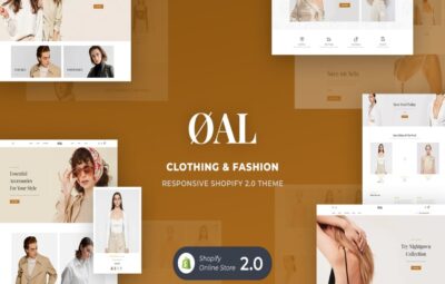 OAL – Clothing & Fashion Shopify Theme