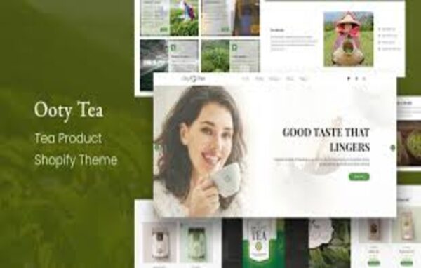 Ooty Organic Tea Store Shopify Theme