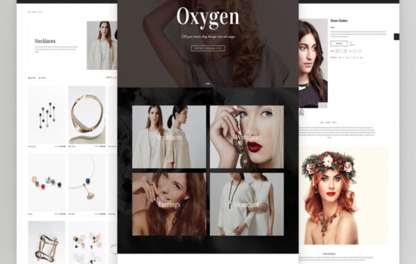 Oxygen Jewelry Responsive Shopify Theme