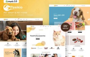 Peekio – Pet Shop & Pet Food Shopify Theme