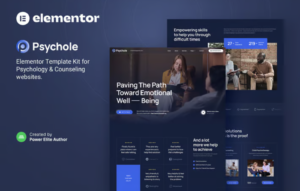 Psychole – Psychology and Counseling Elementor Template Kit