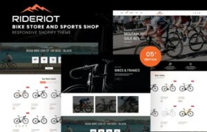 Rideriot – Bike Store Responsive Shopify Theme