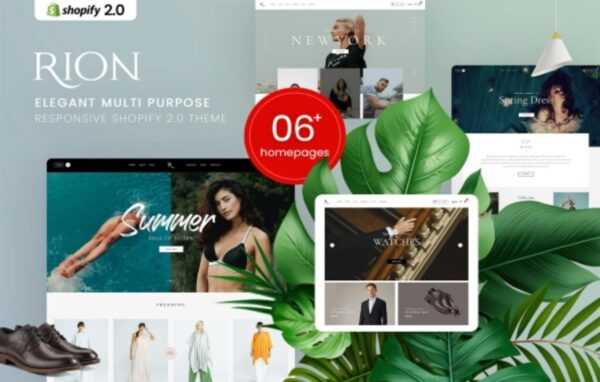 Rion – Elegant MultiPurpose Shopify Theme