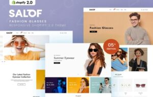 Salof – Fashion Glasses Shopify Theme