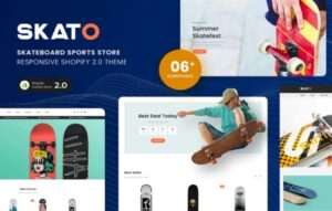 Skato – Skateboard Sports Store Shopify Theme