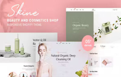 Skine – Beauty & Cosmetics Shop Shopify Theme