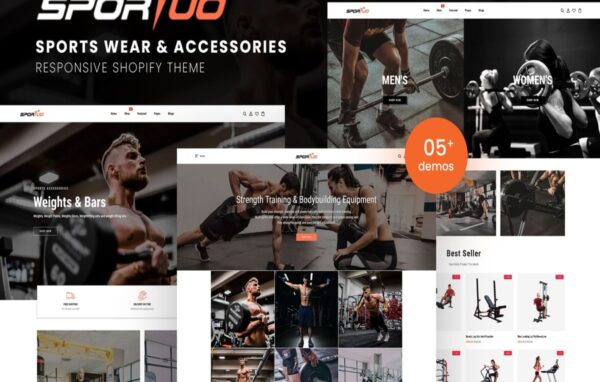 Sportuo – Sports Wear & Accessories Shopify Theme