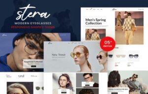 Stera – Modern EyeGlasses Responsive Shopify Theme