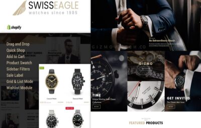 Swiss Eagle Watch Shopify Theme