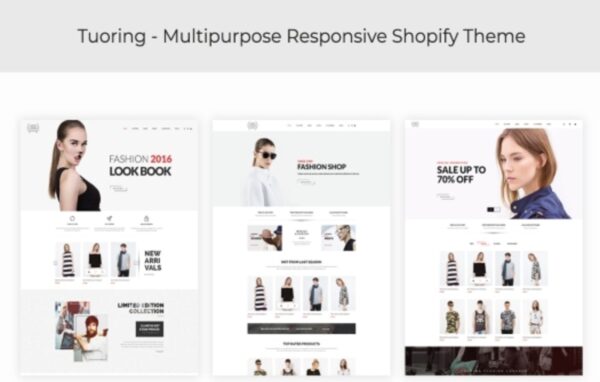 Tuoring – Responsive Fashion, Tee, Clothing Shopify