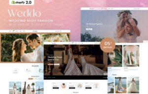 Weddo – Wedding Shop Fashion Shopify Theme