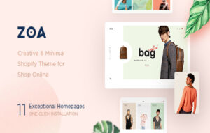 Zoa – Minimalist Shopify Theme