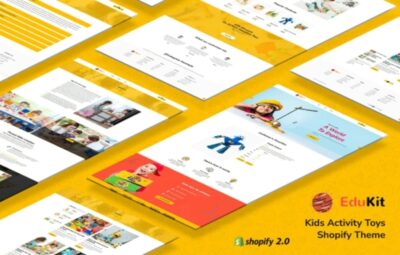 Edukit Educational Toys Store Shopify Theme