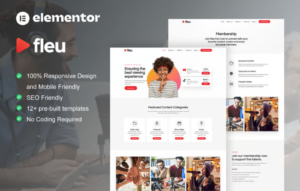 Bizkei | Business & Services Elementor Template Kit