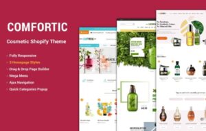 Comfortic – Clean Responsive Beauty & Cosmetic Shopify