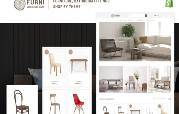 Furni – Furniture, Bathroom Fittings Shopify Theme