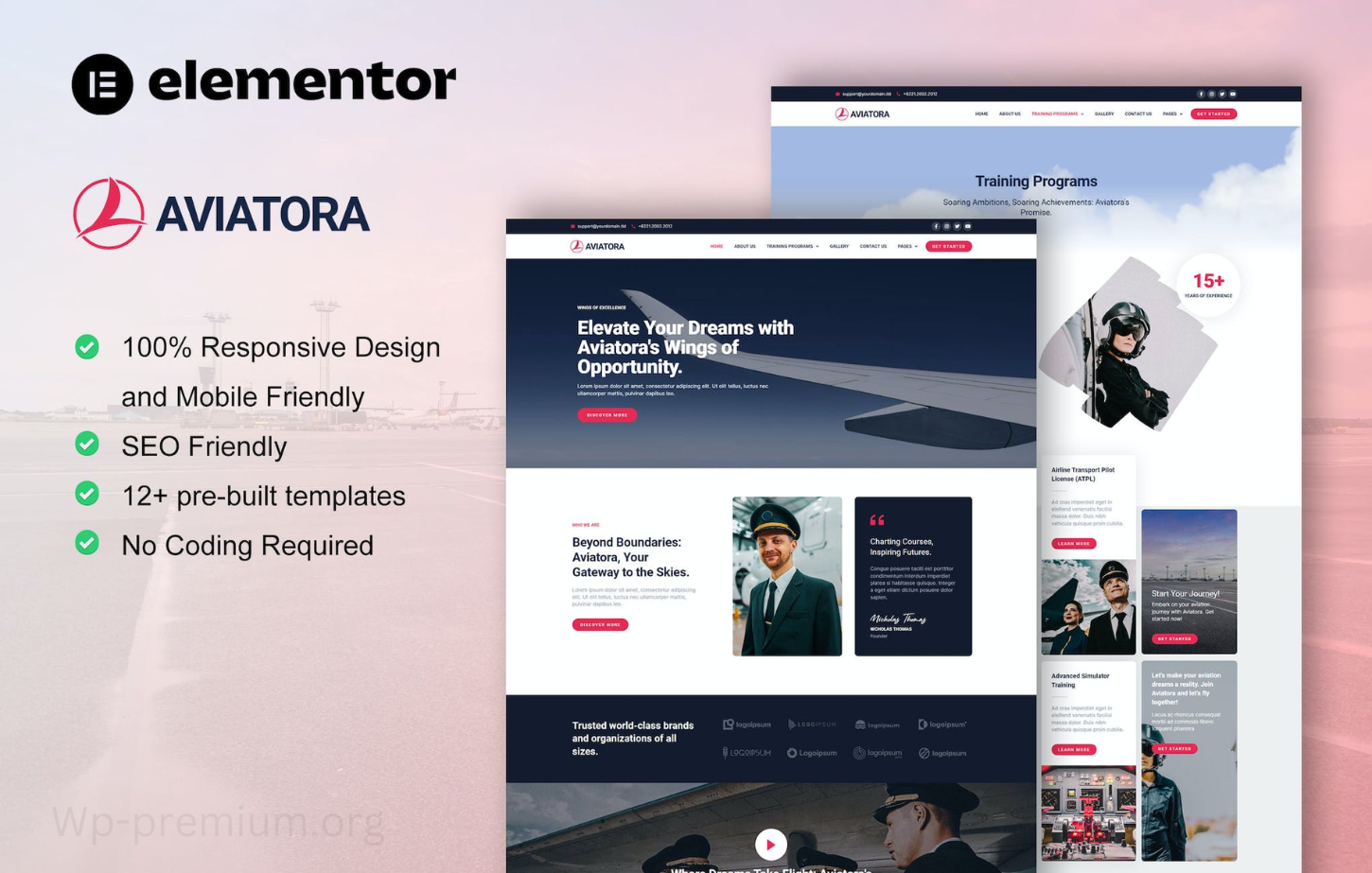Best 10 Elementor Templates: Find the Perfect Fit for Your Website Aviatora